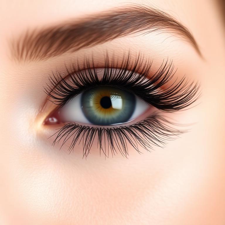 Volume Lash Set after